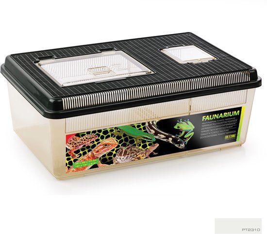 Exo Terra Faunarium Vlak L - 46.5x30.5x18cm - Insecten & Hagedissen Terrarium