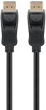 Goobay DisplayPort kabel | DP2.1 (10K 60Hz) | UHBR10 (40Gbit/s) | 5 meter | zwart