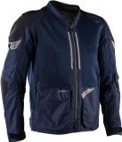 Leatt ADV FlowTour 4.5 Short Motorfiets Textieljas Blauw L