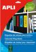 Apli Stickers/etiketten 190 x 61 mm Geel A4 20 Lakens