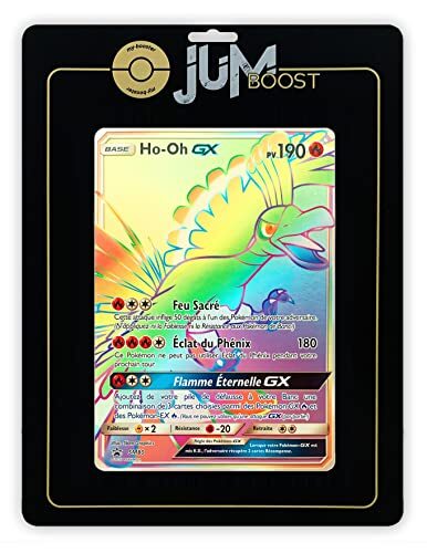 my-booster Ho-Oh GX SM80 - Shiny Rainbow - JUMBO - Jumboost X Soleil & Lune 3 Ombres Ardentes - Grote kaart