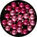 Othmar Decorations mini kerstballen - 24x st - roze tinten - glas - 2,5 cm