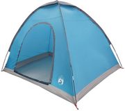 vidaXL 2-persoons Tunneltent Polyester Blauw