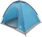 vidaXL 2-persoons Tunneltent Polyester Blauw