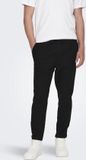 ONLY & SONS ONSLINUS Tapered Fit Trousers - Black