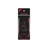 ChiaoGoo Knit RED Aiguille circulaire 60 cm 3,00 mm Acier inoxydable