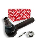 febi bilstein 39405 spoorstangeindstuk met kroonmoer en splint, 1 stuk