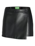 JJXX Jxsofia Pu Skirt Otw Sn Damesrok (1 stuk), zwart., S
