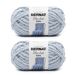 Bernat Blanket Extra zachtblauw (Softened Blue)-garen, verpakking van 2 stuks van 300 g, polyester, 7 jumbo, 87 m, breien/haken