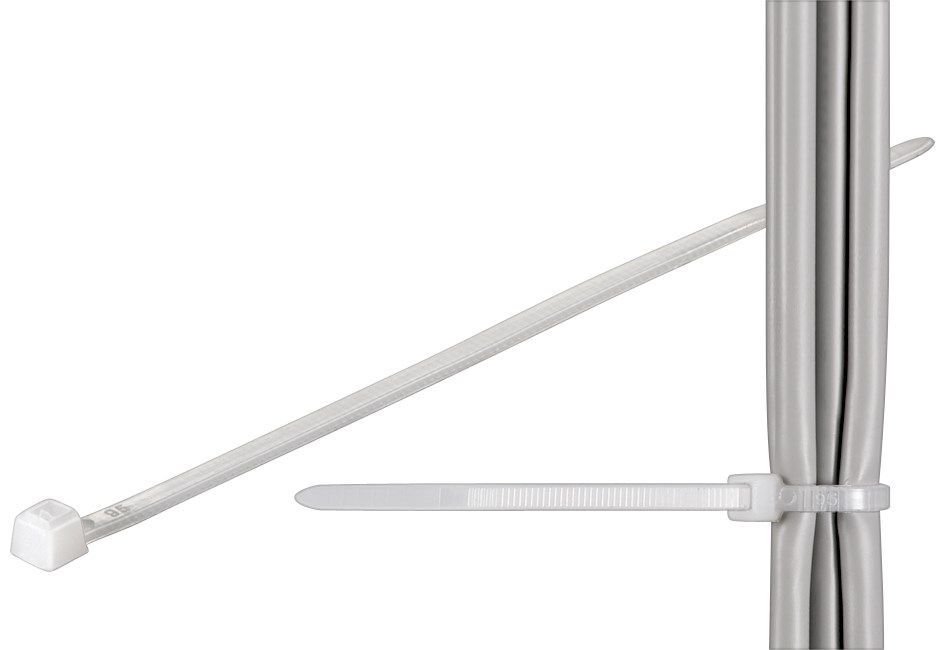 Ty-Fit Tie-wraps 500 x 4.8mm / transparant 100 stuks