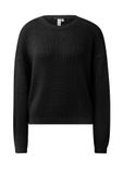 QS s.Oliver QS Strickpullover Zwart Dames XL