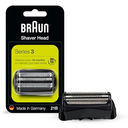 Braun Braun Series 3 Reservekop voor elektrisch scheerapparaat, 21B, compatibel met elektrisch scheerapparaat 300s, 310s, 3010BT