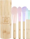 Bamboom - Makeup Brush Set + Bamboo Houder - 5st.