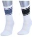 Hummel Sokken Court (x2) Zwart/Bleu Indigo Polyester Unisexe Adultes Taille 46-48