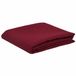 vidaXL Tafelkleed Rond Wijnrood Polyester Ø 140 cm