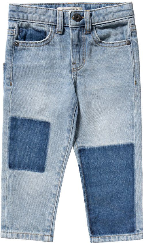 Your Wishes Tapered Jeans Denim Blue