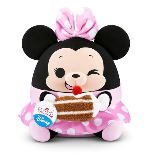 Snackles Disney Series 1 Pluche 14 inch Minnie & Chocolate Cake 77704H