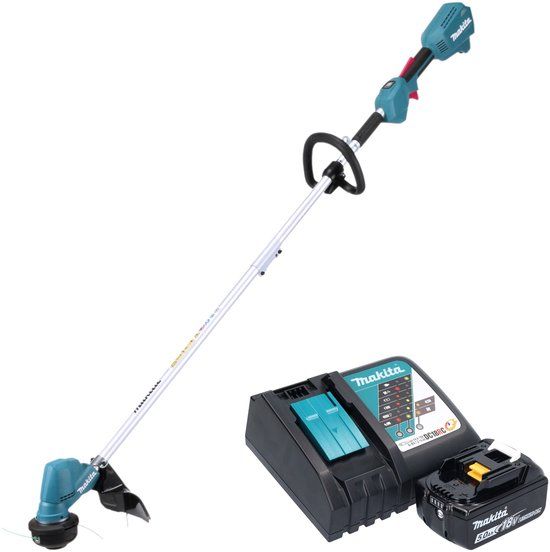 Makita DUR192LRT1 Grastrimmer Accu Incl. accu, Incl. oplader 18 V 5.0 Ah Snijbreedte max.: 300 mm