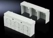 Rittal Couvercle d'espace de connexion Gris Polyamide