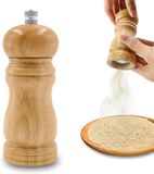 Bol Houten Zout Peper Moulin - Verstelbare Moulin - 5 inch - Navulbaar