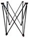 Carrom pied, pliable, métal, hauteur 65 cm, convient à toutes les planches de jeu