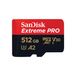 SanDisk Extreme PRO 512Go microSDXC - UHS-I Classe 10