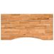 VidaXL Bureaublad rechthoekig 100x60x2,5 cm eikenhout lichtbruin