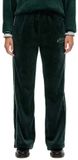 Superdry Broek Country Club Velour Rechte Joggingbroek W7011274a 27e Enamel Green Dames Maat - XL
