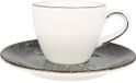 Bonna Cosmos - Tasse à expresso & soucoupe - 80 cc - Porcelaine - set de 6