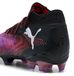 PUMA FUTURE 8 ULTIMATE FG chaussures de football, Noir/Rouge/Blanc, Taille 48