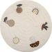 Bloomingville MINI Tapis de jeu rond - Beige - Ø 100 cm