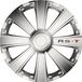 GORECKI Carpoint Wieldoppen Rs-t 16 Inch Abs Zilver Set Van 4