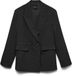 VERO MODA VMBESTIE LS LOOSE BLAZER Dames Blazer/Colbert Dark Grey Melange S