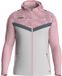 Jako Iconic Jas Met Kap Kinderen - Zachtgrijs / Roze / Antra Light | Maat: 152