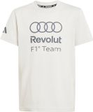 Adidas Performance Audi Revolut F1 Team Dna Graphic T-Shirt - Kinderen - Wit