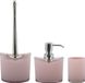 MSV Toiletborstel set Aveiro - Lichtroze