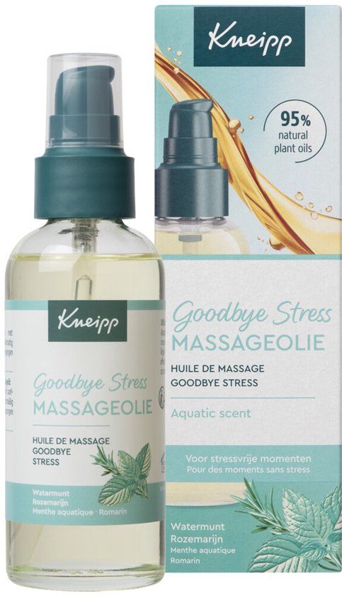 Kneipp Goodbye Stress Massageolie - 100 ml