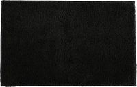 Tendance Badmat microfiber - hoogpolig - zwart - 50x80 cm
