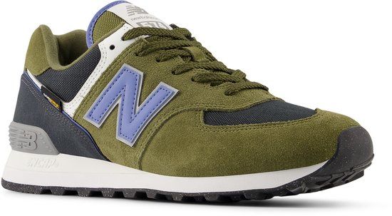 New Balance U574 Unisex Sneakers - NB Burgundy - Green - Size 44.5