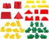 Merkloos Sandy Clay® Zandbakspeelgoed Vormpjes 36 stuks Multicolor Kunststof
