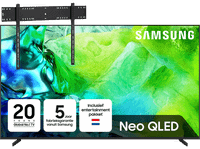 Samsung Qe85qn80h Qled 4k Micro-led 85" (2026) + Vogels Vaste Tv-beugel 80"-120" Max 160kg Zwart Tv Bundle