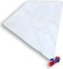 Didak Kites Hobby Diamond Vlieger - Tyvek Wit - 58x58 Cm