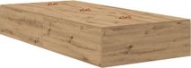 vidaXL Opbergbedframe Artisan Eiken 100 x 200 cm