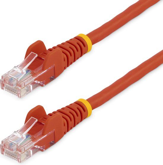 StarTech.com Cat5e Patch Cable - 3m - Red