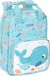 Safta Peuterrugzak, Walvis - Blauw - Polyester