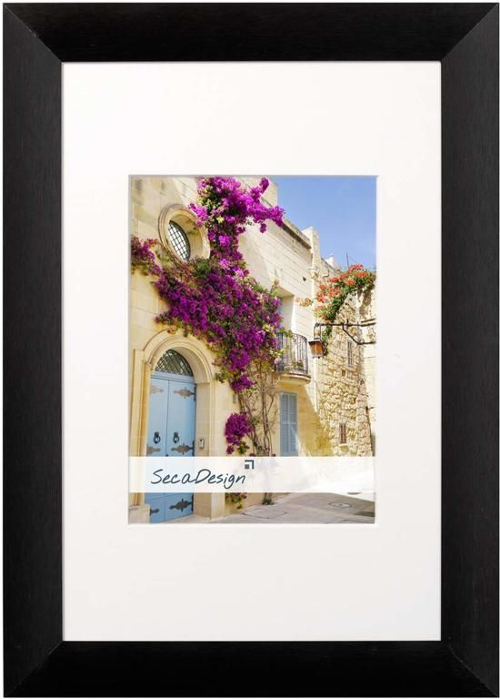 SecaDesign Lumi Pro Fotolijst - Zwart - 10x15 / 7x10 cm