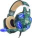 KOTION EACH BW06 - Casque de jeu - PS4 + PC - Camouflage vert