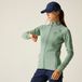 Dare2B Women's Emerging III Textured Full Zip Stretch Midlayer