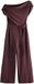 Next Dames Gelegenheidsjumpsuit met ruches - Chocoladebruin