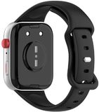 Merkloos / Sans marque Huawei Watch Fit 4 Bandje - Siliconen Gesp Sluiting - Zwart